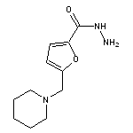 5-(Piperidin-1-ylmethyl)furan-2-carbohydrazide