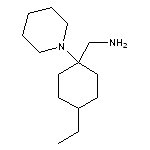 (4-ethyl-1-piperidin-1-ylcyclohexyl)methylamine
