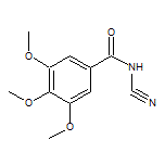 N-Cyano-3,4,5-trimethoxybenzamide