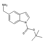 tert-butyl 5-(aminomethyl)-1H-indole-1-carboxylate HCL