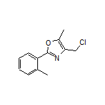 4-(Chloromethyl)-5-methyl-2-(o-tolyl)oxazole