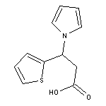 3-(1H-pyrrol-1-yl)-3-thien-2-ylpropanoic acid