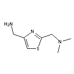 1-[4-(Aminomethyl)-2-thiazolyl]-N,N-dimethylmethanamine