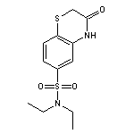 N,N-diethyl-3-oxo-3,4-dihydro-2H-1,4-benzothiazine-6-sulfonamide