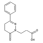 3-(6-oxo-3-phenyl-5,6-dihydropyridazin-1(4H)-yl)propanoic acid