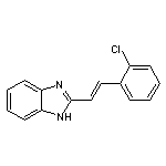 2-[(E)-2-(2-chlorophenyl)vinyl]-1H-benzimidazole