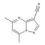 5,7-Dimethylpyrazolo[1,5-a]pyrimidine-3-carbonitrile