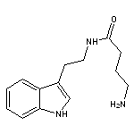 4-amino-N-[2-(1H-indol-3-yl)ethyl]butanamide