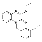2-ethoxy-4-(3-methoxybenzyl)pyrido[2,3-b]pyrazin-3(4H)-one