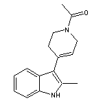 3-(1-acetyl-1,2,3,6-tetrahydropyridin-4-yl)-2-methyl-1H-indole
