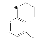 N-(3-fluorophenyl)-N-propylamine