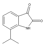7-Isopropylindoline-2,3-dione