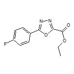 Ethyl 5-(4-Fluorophenyl)-1,3,4-oxadiazole-2-carboxylate