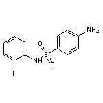 4-amino-N-(2-fluorophenyl)benzenesulfonamide