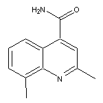 2,8-dimethylquinoline-4-carboxamide