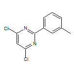 4,6-Dichloro-2-(3-methylphenyl)pyrimidine