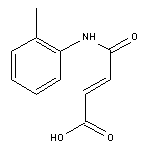 (E)-3-(2-methylphenylcarbamoyl)-2-propenoic acid