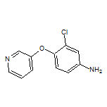 3-Chloro-4-(pyridin-3-yloxy)aniline