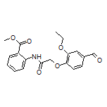 Methyl 2-[[(2-Ethoxy-4-formylphenoxy)acetyl]amino]benzoate