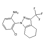 3-Chloro-2-(3-(trifluoromethyl)-4,5,6,7-tetrahydro-1H-indazol-1-yl)aniline