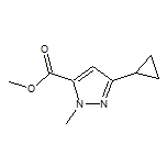 Methyl 3-Cyclopropyl-1-methyl-1H-pyrazole-5-carboxylate