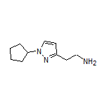 2-(1-Cyclopentyl-3-pyrazolyl)ethanamine