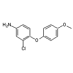 3-chloro-4-(4-methoxyphenoxy)aniline