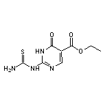 ethyl 2-[(aminocarbothioyl)amino]-6-oxo-1,6-dihydro-5-pyrimidinecarboxylate