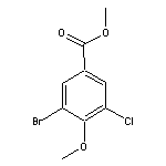 Methyl 3-Bromo-5-chloro-4-methoxybenzoate