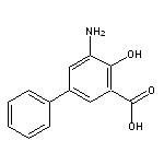 5-amino-4-hydroxybiphenyl-3-carboxylic acid