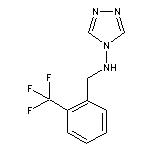 N-(4H-1,2,4-triazol-4-yl)-N-[2-(trifluoromethyl)benzyl]amine