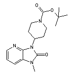 tert-butyl 4-(1-methyl-2-oxo-1,2-dihydro-3H-imidazo[4,5-b]pyridin-3-yl)-1-piperidinecarboxylate