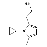 2-(1-cyclopropyl-5-methyl-1H-imidazol-2-yl)ethanamine 2HCl