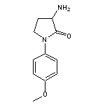 3-amino-1-(4-methoxyphenyl)-2-pyrrolidinone