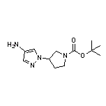 tert-Butyl 3-(4-Amino-1H-pyrazol-1-yl)pyrrolidine-1-carboxylate