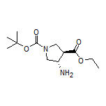 Ethyl (3R,4S)-4-Amino-1-Boc-pyrrolidine-3-carboxylate
