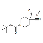 Methyl 1-Boc-4-cyanopiperidine-4-carboxylate