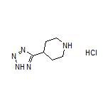 4-(2H-Tetrazol-5-yl)piperidine Hydrochloride