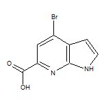 4-Bromo-1H-pyrrolo[2,3-b]pyridine-6-carboxylic Acid