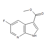 Methyl 5-Fluoro-1H-pyrrolo[2,3-b]pyridine-3-carboxylate