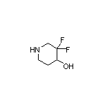 3,3-Difluoropiperidin-4-ol