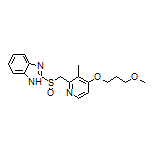 2-[[[4-(3-Methoxypropoxy)-3-methylpyridin-2-yl]methyl]sulfinyl]-1H-benzo[d]imidazole