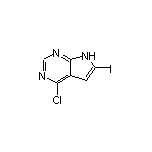 4-Chloro-6-iodo-7H-pyrrolo[2,3-d]pyrimidine