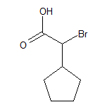 2-Bromo-2-cyclopentylacetic Acid