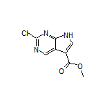 Methyl 2-Chloro-7H-pyrrolo[2,3-d]pyrimidine-5-carboxylate