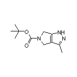 tert-butyl 3-methyl-3-pyrrolino[3,4-d]pyrazole-5-carboxylate