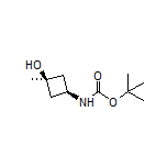 cis-3-(Boc-amino)-1-methylcyclobutanol