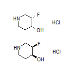 cis-3-Fluoropiperidin-4-ol Hydrochloride
