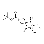 Diethyl 1-Boc-azetidine-3,3-dicarboxylate