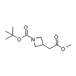 Methyl 2-(1-Boc-azetidin-3-yl)acetate